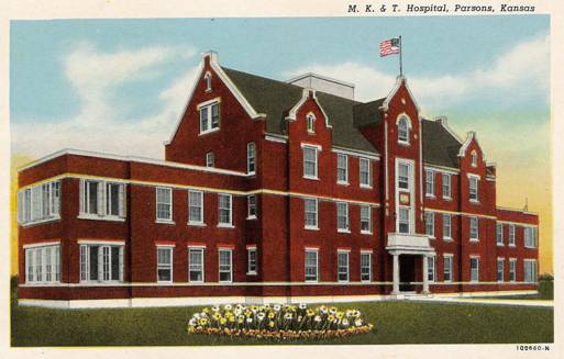 Missouri-Kansas-Texas (MKT) Hospital, Parsons, KS
