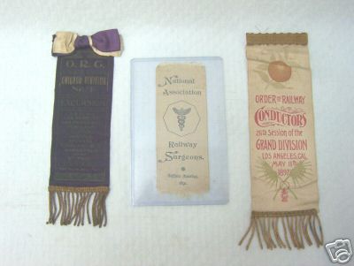 Surgeon convention ribbons