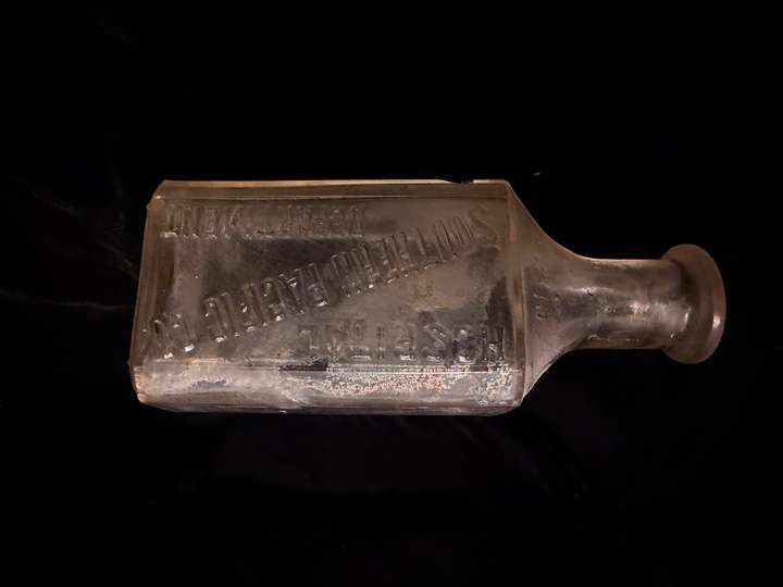 Southern Pacific Hospital Department bottle